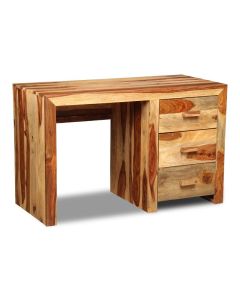 Cuba Light 3 Drawer Desk 