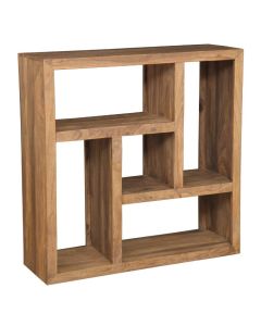 Cuba Natural Square Bookcase