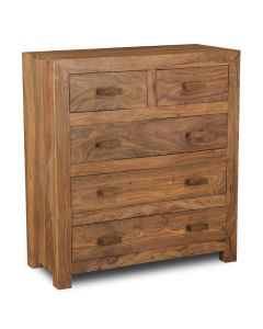 Cuba Natural Large Chest of Drawers - Due 31st May