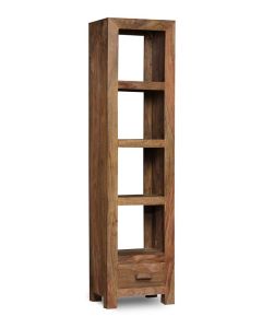 Cuba Natural Slim Jim Bookcase