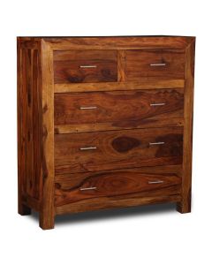 Cube Honey Large Chest of Drawers