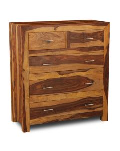 Cube Light Large Chest of Drawers - In Stock