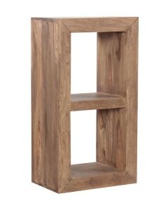 Natural Cuba 2 Hole Storage Unit - In Stock