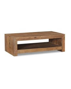 Cube Natural Open Coffee Table - In Stock