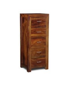 Cube 5 Drawer Tall Boy