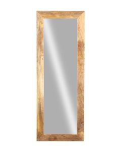 Light Mango Wood Tall Mirror