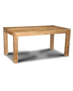 Light Mango Wood 160cm Dining Table