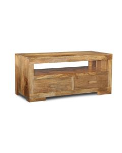 Light Mango Wood 4 Drawer Coffee Table