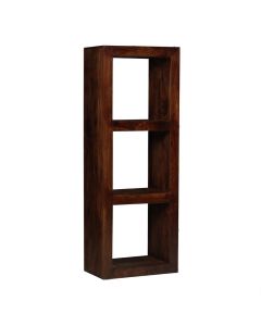 Mango Wood Triple Bookshelf