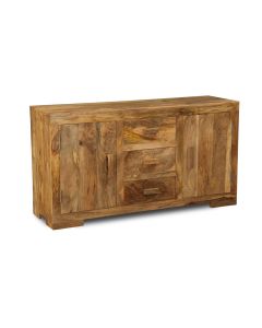 Light Mango Wood Wide Sideboard