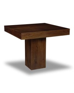 Mango Wood 90cm Cube Dining Table - In Stock