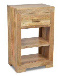 Light Mango Wood Side Table