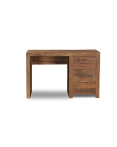 Cube Natural 3 Drawer Desk