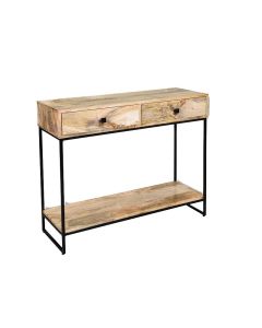 Industrial Console Table - In Stock