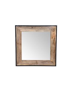 Industrial Square Mirror - In Stock