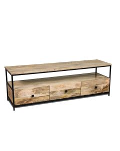 Industrial 140cm TV Unit - In Stock