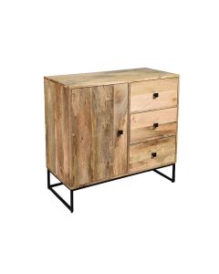 Industrial 85cm Small Sideboard - In Stock