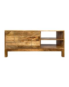 Inset Light Mango 110cm Media Unit