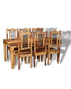 Large Jali Light Dining Set