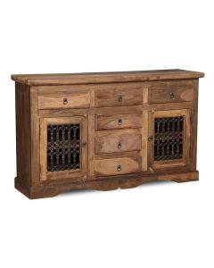 Jali Natural 135cm 2 Door Large Sideboard - In Stock