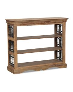 Jali Natural Low Bookcase - In Stock