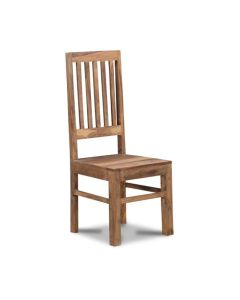 Jali Natural Slatted Dining Chair - In Stock