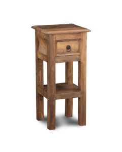 Jali Natural Telephone/Lamp Table