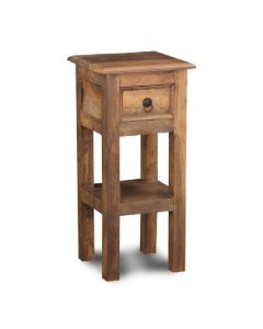 Jali Natural Telephone/Lamp Table