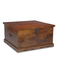 Jali Square Trunk Coffee Table - In Stock