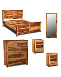 Cube Light Double Bedroom Set 2