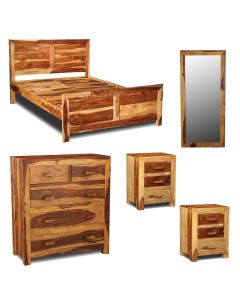 Cuba Light Double Bedroom Set 2