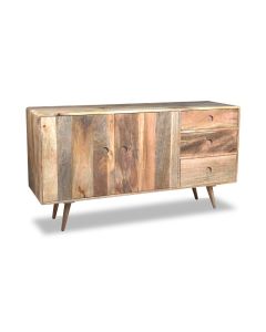 Light Vintage Mango 140cm Large Sideboard - In Stock