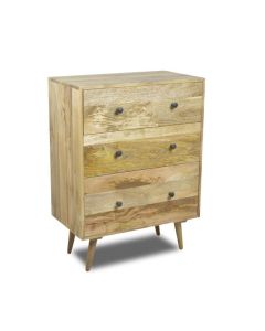 Light Retro Chic Chest Of Drawers