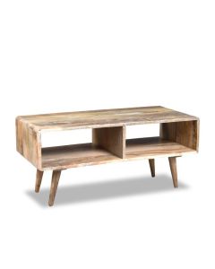 Light Vintage Mango Open Coffee Table 