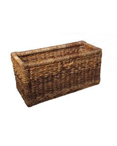 Rattan Bookcase Basket - In Stock