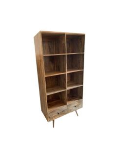 Light Retro Chic Large Bookcase - In Stock