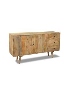 Light Retro Chic Large Sideboard 