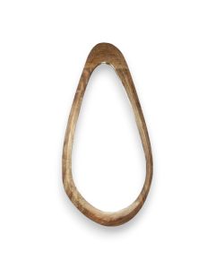 Scandi Mango Small Curved Mirror - Due 18th August
