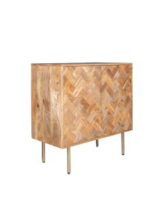 Block Light Mango Sideboard