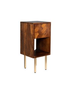 Block Mango Side Table