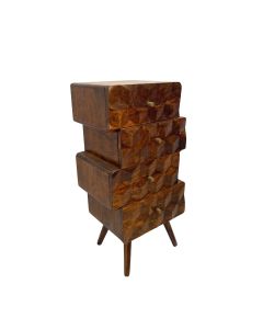 Geo Mango Chest of Drawers Large - Due 18th July