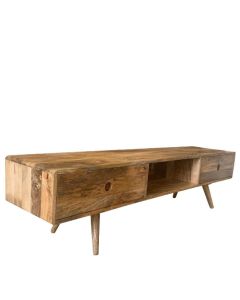 Light Vintage Mango 160cm TV Stand - In Stock