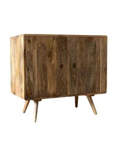 Light Vintage Mango Sideboard 2 Doors - Last One Remaining