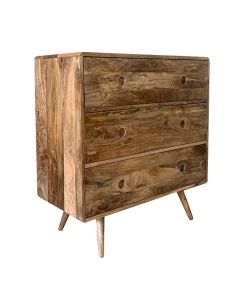 Light Vintage Mango Chest of Drawers