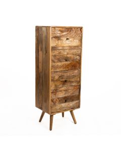 Geo Light Mango Tall Chest