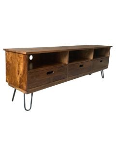 Vintage 175cm TV Stand - In Stock