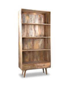 Light Vintage Mango Bookcase - In Stock