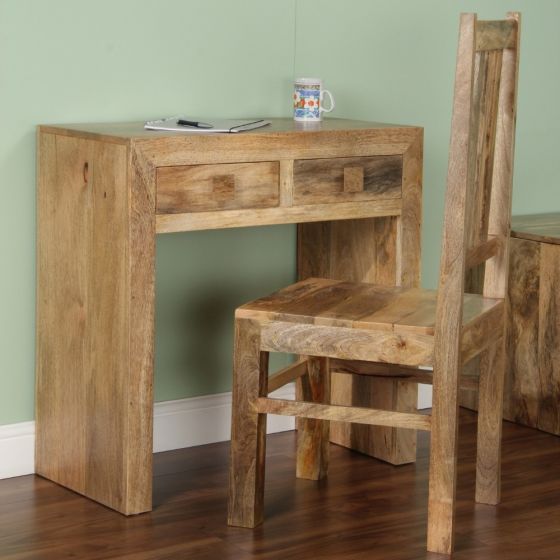 12L - Light Dakota Mango Wood 80CM Console Table