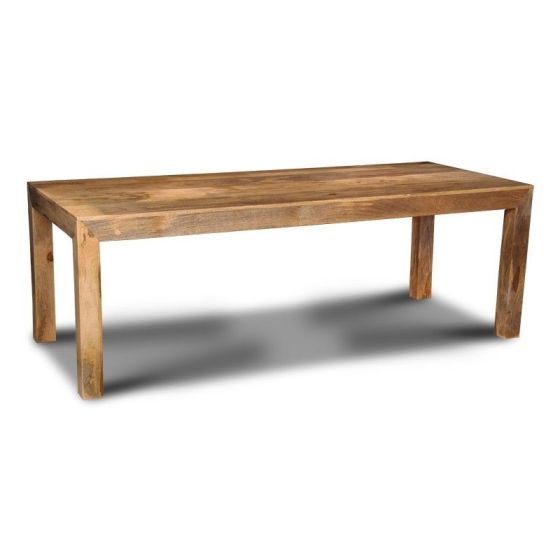 Ex Display Light Dakota 220cm Dining Table (T512) - One Available