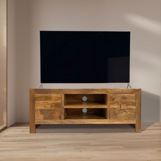 Light Dakota 125cm Media Unit - In Stock